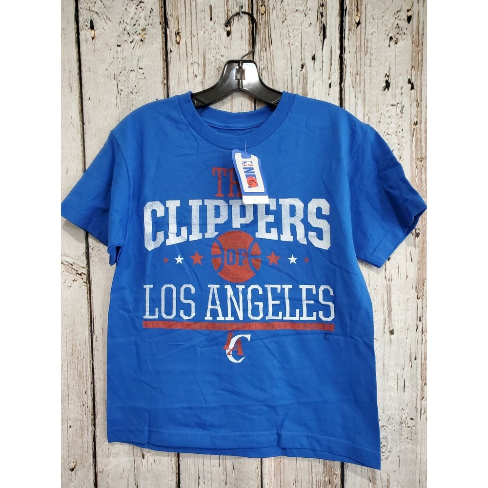 Adidas Youth Medium 10/12‎ LA Clippers Short Sleeve Tee T-Shirt TShirt NEW